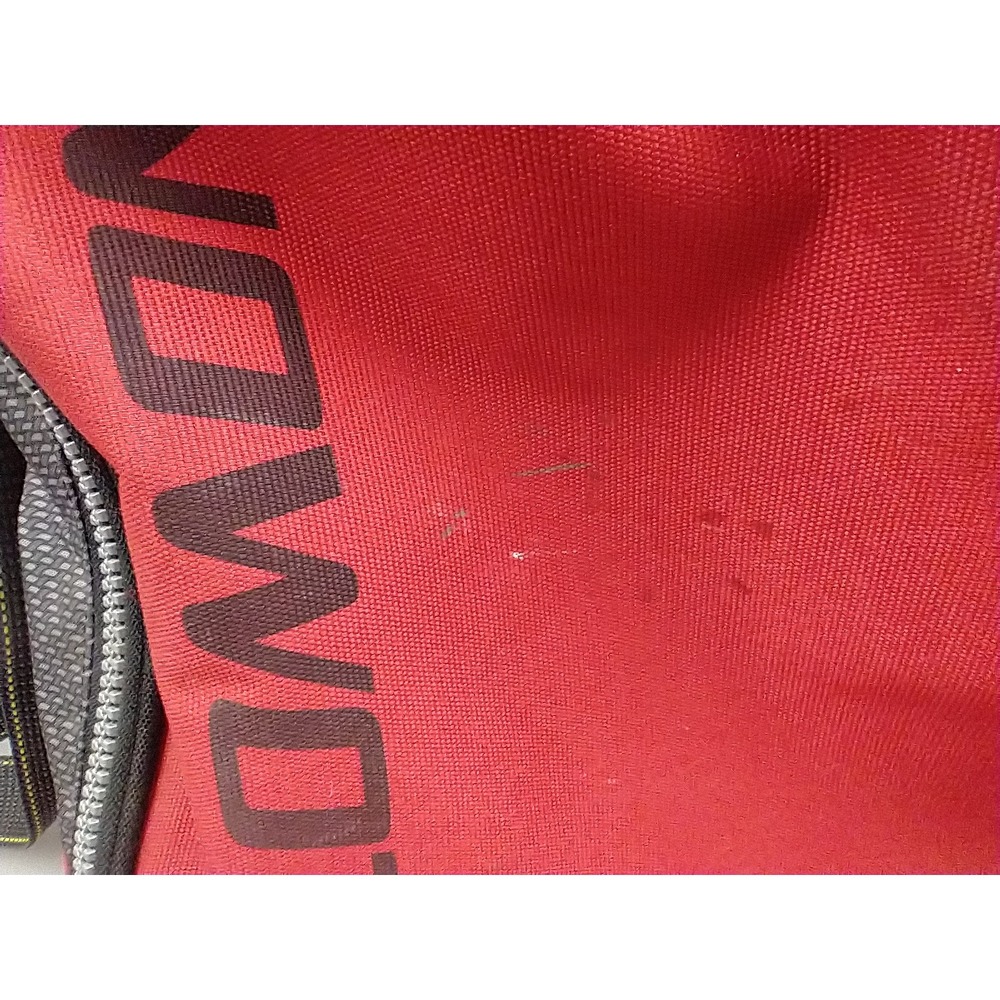 Salomon Equipe Ski Boot Bag Red Black Gear Carrier Adjustable Strap Vintage - Picture 14 of 14